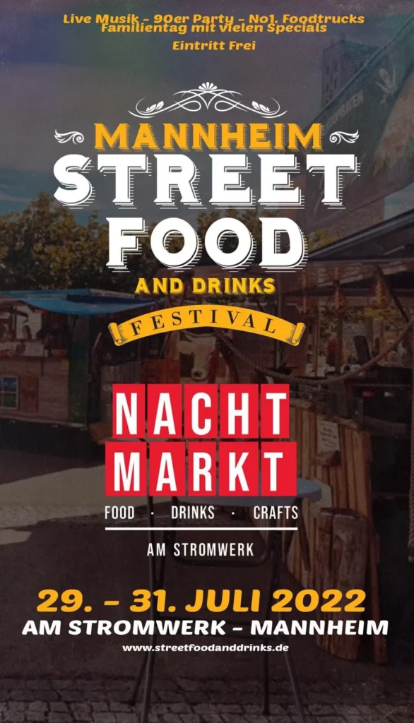 Street Food and Drinks Festival Mannheim